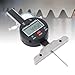 Digital Depth 0 50.8mm, Electronic Depth Meter with LCD Di, ital Gage for Industrial Use, y Steel truction with USB Port and Storag