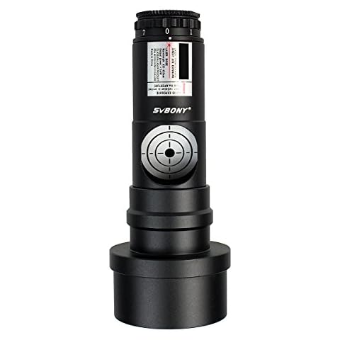 Svbony Telescope Collimator 1.25'', Calibrator with 2" Adapter 7 Bright Levels Collimator for Newtonian Reflector Telescope Cover