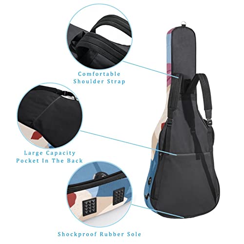 Housse de transport étanche pour guitare avec bandoulière réglable Motif fille, Multicolore 03., 42.9×16.9×4.7 in… - Les Beatles, Paul McCartney, John Lennon, RIngo Starr, George Harrison Housse de transport étanche pour guitare avec bandoulière réglable Motif fille, Multicolore 03., 42.9x16.9x4.7 in… – Image 4