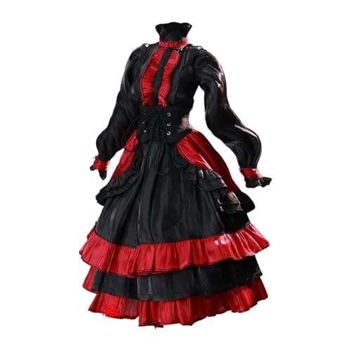 Robe miniature gothique 1/6 Qianly, accessoire photo pour shooting photo
