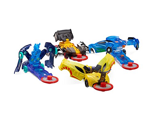 Level 1 - Jayhawk, Nightweaver, Nitebite & Sparkbug - Flipping Morphing Toy Car Vehicles (4 Pack) Level 1 - Jayhawk, Nightweaver, Nitebite & Sparkbug - Flipping Morphing Toy Car Vehicles (4 Pack)