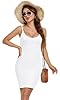 AUHEGN Women's Cami Slip Dress Basic Bodycon Dress... #2