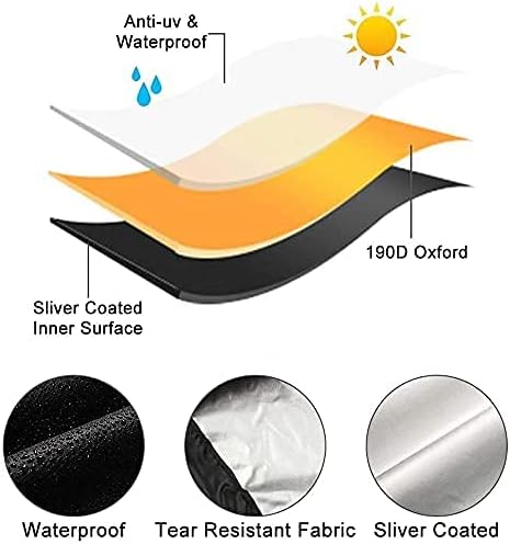Heavy Duty Mobility Scooter Cover with Storage Bag - Image 4