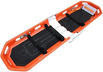 PILYON Helicopter Mountain Rescue Stretcher Basket, Hanging Basket Stretcher with Sling, Portable and Easy to Stack for Medical Emergency Patient Transport Sports Fields