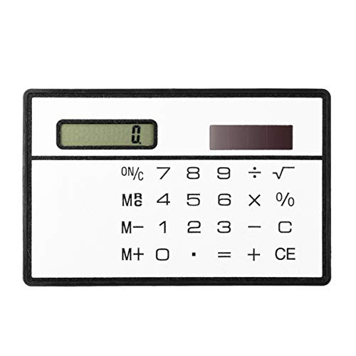 Yicare - Calcolatrice ultra sottile, portatile