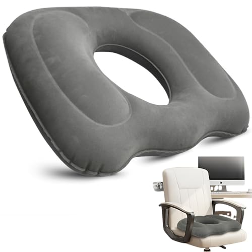 CojíN Ortopédico Inflable,Cojín Hemorroides,Cojin Coxis Cojin de Asiento Ortopedico,CojíN de Asiento de Hemorroides