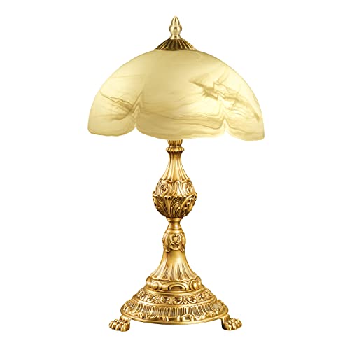 Image of PATIKIL 1.2 inch Tall Brass Lamp Finials Cap Knob, 4 Set Lamp Screw Holder Tapped 1 /4-27 for Table and Floor Lamp Shade Decorations