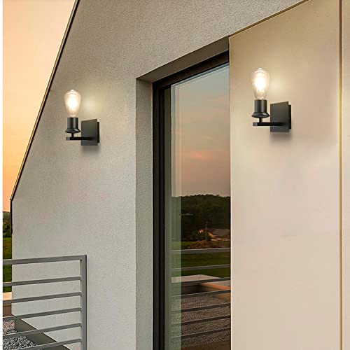 2 Pezzi Lampada da Parete Industriale Ceramica