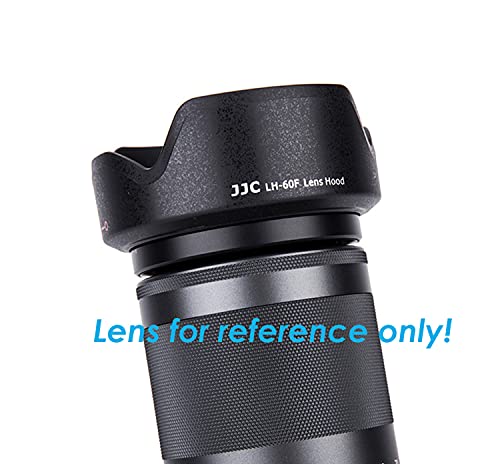 JJC LH-60F Bayonet Lens Hood, Compatible con Canon EF-M 18-150mm y RF-S 18-150mm, Reemplazo EW-60F miniatura 3