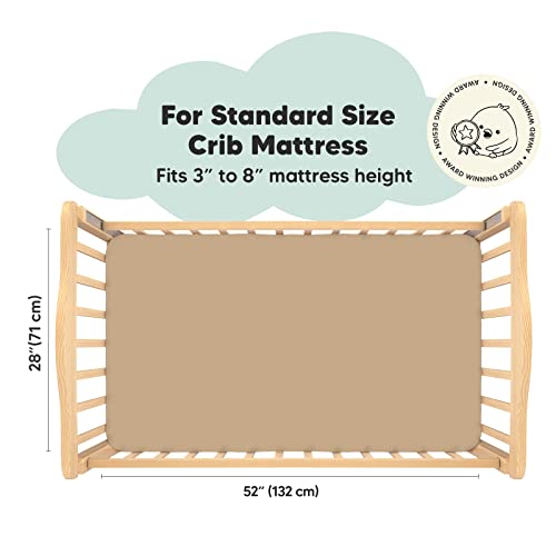 Keababies 2-Pack Organic Crib Sheets For Boys, Girls And Toddler Pillow With Pillowcase, Jumbo 14X20 - Jersey Fitted Crib Sheet - Soft Organic Cotton Toddler Pillows For Sleeping - Baby Crib Sheets #TOP1