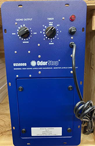 Purificador de aire generador de ozono OdorStop OS5000D miniatura 3