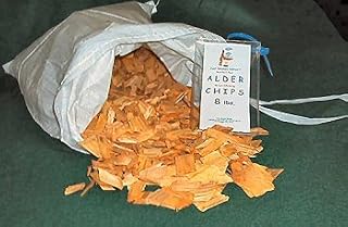 Western Red Alder Wood Smoking Chips (8 lbs.)