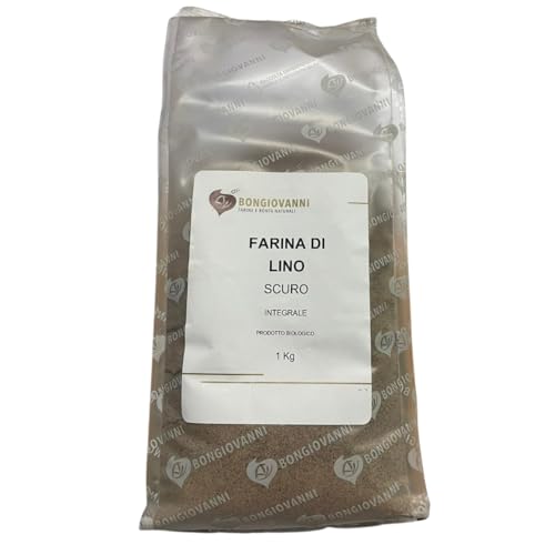 BONGIOVANNI FARINE E BONTA' NATURALI Farine de lin foncée 1Kg BIO 1.00 kg