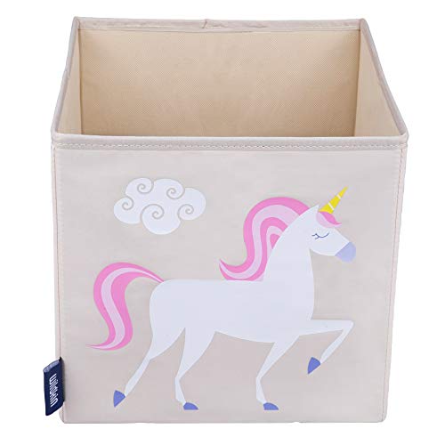 Wildkin Kids 10 Inch Storage Cube for Boys and Girls, Helps Keep Toys
