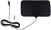 Moipuytrey High Gain HD Digital TV Antenna, Digital Amplified TV Antenna with Strong Signal, Full HD TV Reception, 50 Miles Range