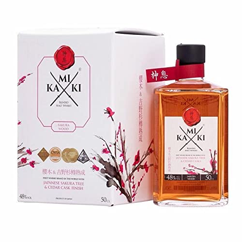 KAMIKI BLENDED WHISKY SAKURA WOOD 50 CL