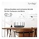Synology Desktop Wireless TriBand-Router RT6600ax, schwarz