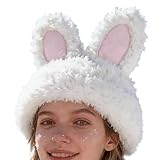 Generisch Gorro de punto - Lindo gorro de felpa | Gorro de esquí de ganchillo para invierno al aire libre, para esquí, motociclismo, mochilero, senderismo, camping, equitación, escalada, picnic