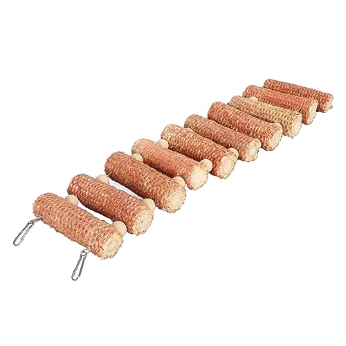 RF-X Kauspielzeug Für Papageien – Aus Natürlichem Maiskolben & Holz, Bunt, Für Graupapageien, Aras & Mehr, 48 Cm Lang RF-X Kauspielzeug Für Papageien – Aus Natürlichem Maiskolben & Holz, Bunt, Für Graupapageien, Aras & Mehr, 48 Cm Lang