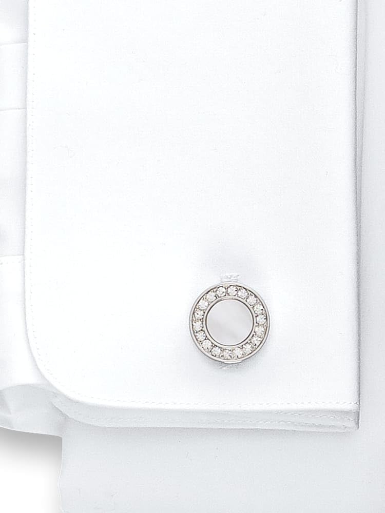 Drama Comedy Tragedy Masks - Acting Theatre Theater Round Cufflink Set - Gold