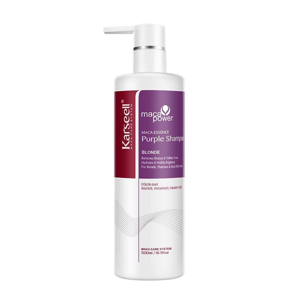 Karseell Maca Özlü Blonde Turunculaşma Karşıtı Purple Mor Şampuan 500 ml