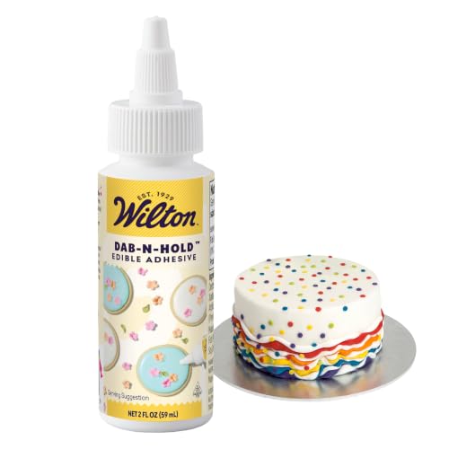 Wilton Dab-N-Hold Edible Adhesive - Clear Food Glue - Baking...
