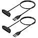 KIMILAR Ladekabel Kompatibel mit Fitbit Inspire 2 Ladegerät (Nicht für Inspire/Inspire HR)[2 Stück], 100cm/3.3ft USB Ladestation Charger Cable Kabel für Inspire 2 Fitness Tracker