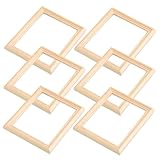 Mini cadre photo en bois : sa taille est idéale pour décorer une petite maison et apporter une touche artistique à une chambre d'enfant