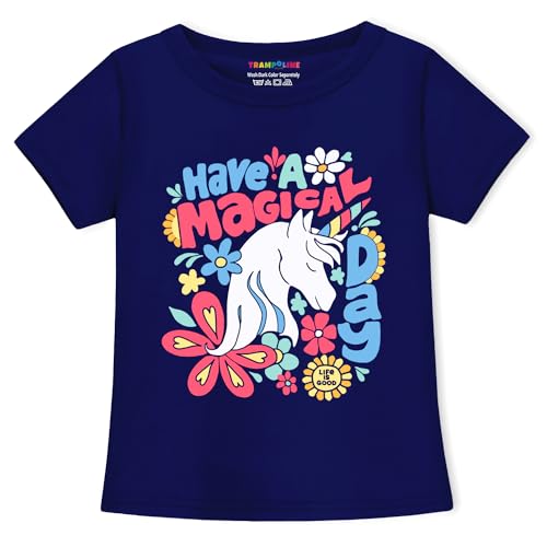 Image of Trampoline Girls Half Sleeves Regular Fit T-Shirt Pack of 5