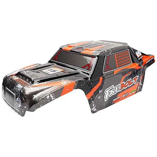 Carrosserie de voiture RC 1:12 orange en polycarbonate haute résistance 90144