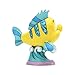 Disney Enesco Traditions by Jim Shore The Littlee Mermaid Flounder Personality Pose Figurine, 2.95 Inch, Multicolor