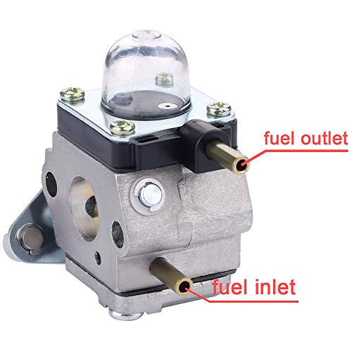Hipa C1U-K54A Carburetor With Repower Kit For 2-Cycle Mantis Tiller/Cultivator 7222 7222E 7222M 7225 7230 7234 7240 7920 7924 Echo Tc-210 Hc-1500 #TOP4