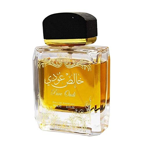 Pure Oudi For Men Edp - Eau De Parfum 100Ml (3.4Oz) | Spicy & Woody Fragrance | Oriental Blend With Notes Of Vanilla, Cedar, Nutmeg, Jasmine, And Subtle Oud | Everyday Essential | By Lattafa #TOP2