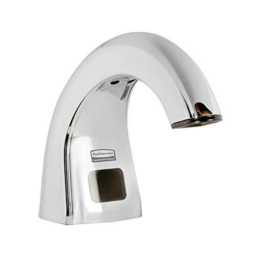Rubbermaid Commercial One-Shot Touch-Free Liquid Soap Dispenser, Polished Chrome, FG402073
