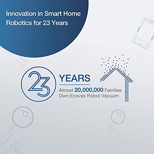Image of ECOVACS DEEBOT N8+ Robot Vacuum Cleaner 2300Pa with OZMO Mop (2.5L Auto-Empty Station, dToF Laser Detection, Carpet Detection, Multi-floor Mapping, Virtual Boundary, WIFI /Alexa /APP)