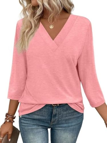 DESIGN VERSATILE: Top ampio che si abbina perfettamente con jeans, shorts o pantaloni, offrendo molte possibilità di styling.