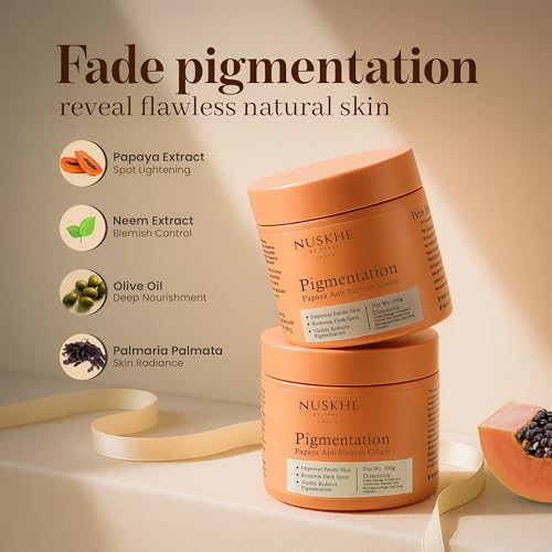 Image of Nuskhe By Paras Papaya Pigmentation Cream (Pack of 3)
