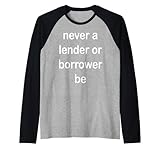 Niemals Kreditgeber oder Kreditgeber Raglan