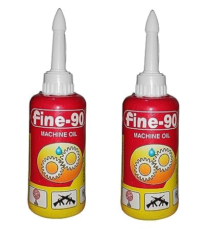 Zeniso® Sewing Machine Lubricant Oil 75 ml for Each Bottle for Home, Sewing, Sewing Maintenance (Pack of 2)