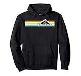 mountain lovers hiking camping outdoors faith moves gift felpa con cappuccio