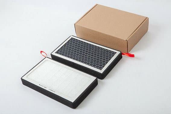 EVMIZETesla Model 3 Model Y Cabin Air Filter HEPA Replacement Filter Set of 2