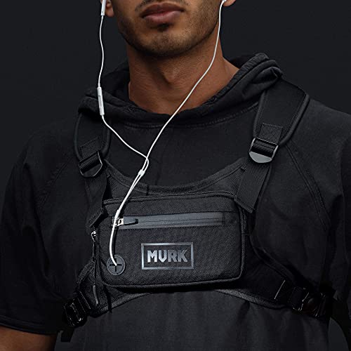 Mvrk 009 Water Resistant Chest Pack - Minimalist Running Pack For Workouts, Running Phone Holder With Extra Storage, Lightweight Running Vest thumb #8
