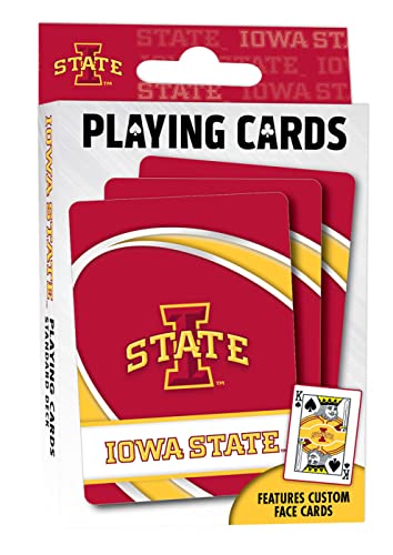 Image of MasterPieces Family Games - NCAA Iowa State Cyclones Playing Cards - Officially Licensed Playing Card Deck for Adults, Kids, and Family