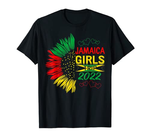 Jamaica Girls Trip 2022 Souvenir de célibataire Jamaïque T-Shirt