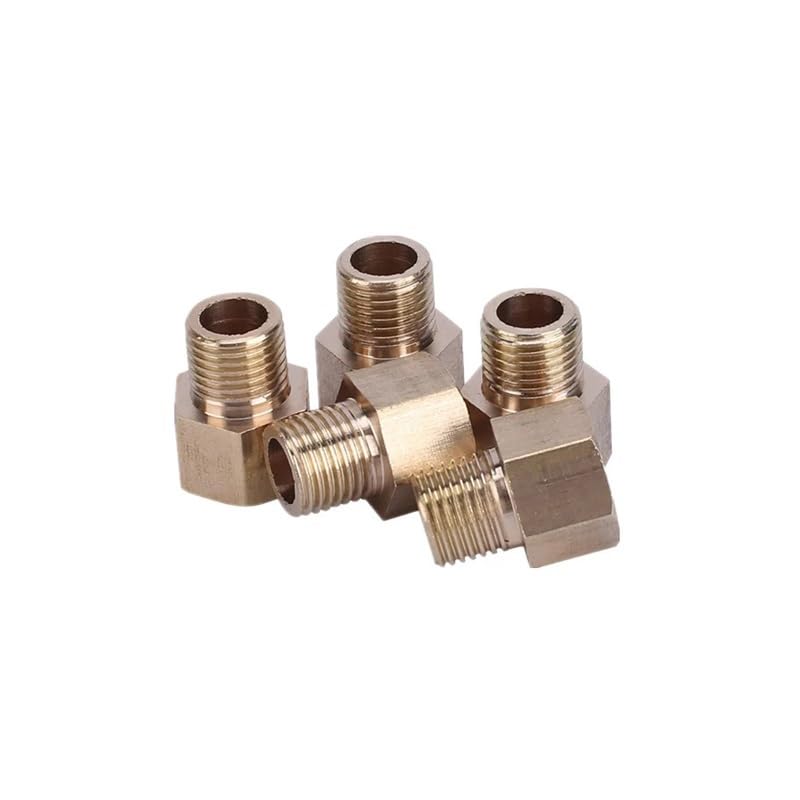 Raccord Laiton Femelle-mâle M12x1.25 Vers M8x1 - Pour Gaz/eau