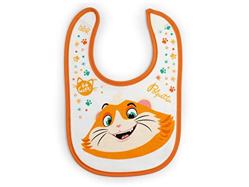 Lulabi 44 Gatti Set 3 Bavaglini In Cotone, Boy