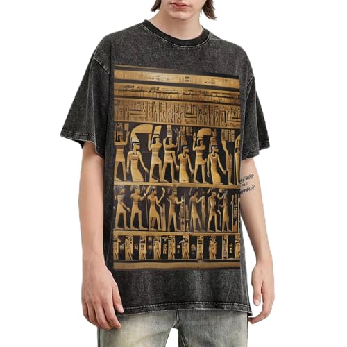 T-shirt coupe ample hommes en coton respirant pour masquer les formes avec style et confort
