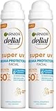 Garnier Delial Sensitive Advanced - Bruma Facial Hidratante Protector Solar IP50+ - sprays y rocíos,75 ml (Paquete de 2)