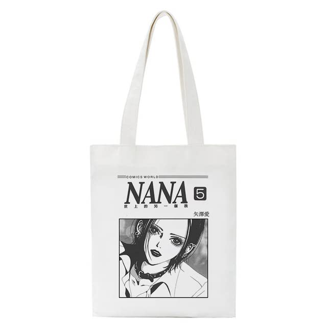 fashionAE - Shopping Bags Nana Anime Manga Nana Osaki And Ren Honjo Tote Bag Harajukus Handbags Shoulder Bags Casual Handbag Women Canvas Bag (B238)