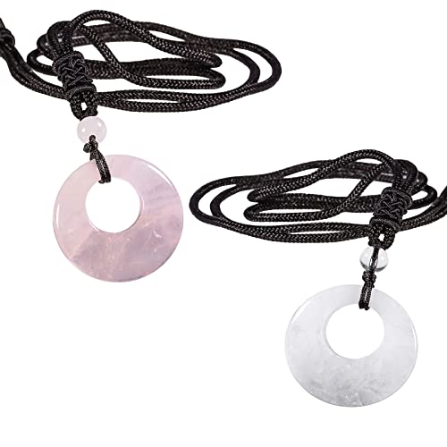 Collier porte-bonheur Nupuyai avec pendentif pièce de monnaie ciselée et cordon noir ajustable